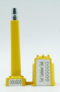 Sello de Alta Seguridad Bicolor Amarillo-Blanco